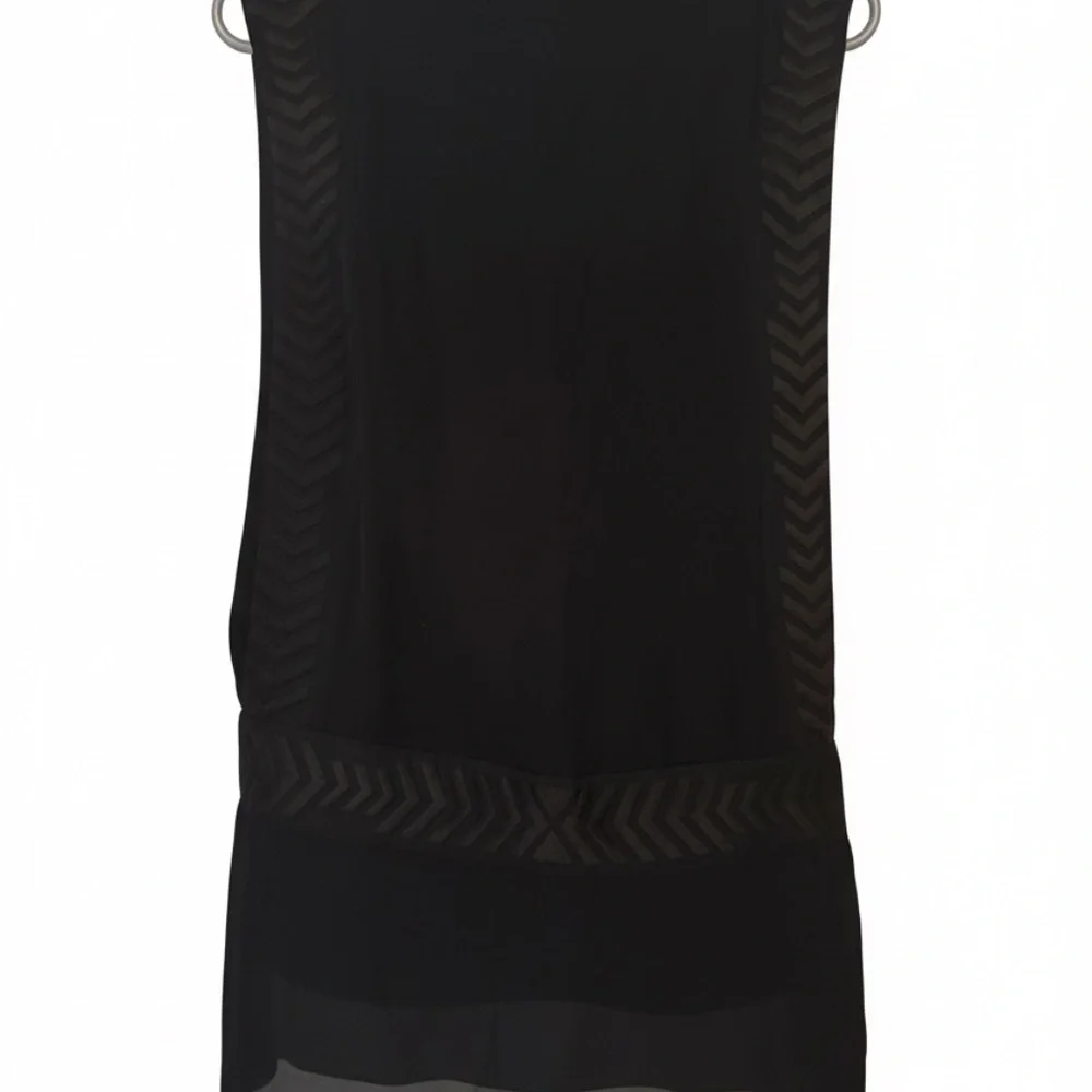 Elin Kling Black 100% Silk Top/Mini Dress for Marciano in XS - Picture 4 of 6